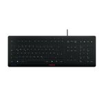 CHERRY Stream tastiera Universale USB QWERTZ Tedesco Nero