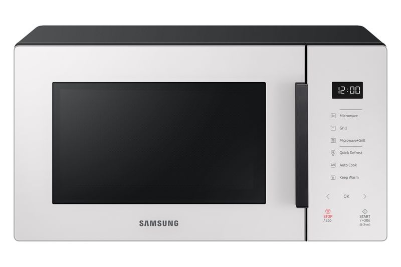 Samsung-MG23T5018GE-Forno-a-Microonde-con-Grill-Capacita-23-Litri-Potenza-800W-Sistema-TDS-Quick-defrost-Cottura-a-Vapore-Home-Dessert-Vaporiera-Porcellana