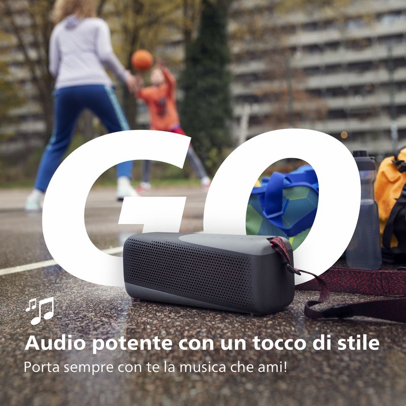 Philips-TAS7807B-Wireless-speaker-sport-Altoparlante-portatile-Bluetooth-Multipoint-IP67-Fino-a-24-ore--Nero-