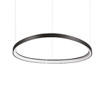 Lampadario A Sospensione Contemporaneo Gemini Metallo Nero Led 55W 3000K Ip20