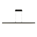 Lampadario Moderno Tribeca Acciaio Bianco Policarbonato Nero Led 17W Cct