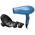 GA.MA Leggero Ion 4D Therapy asciuga capelli 2400 W Nero, Blu