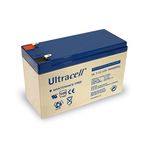 Oem ULTRACELL BATTERIA AL PIOMBO 12V 7,0 AH 187 4,8 MM VDS 151X65X95 MM AP CP-BAT-0311