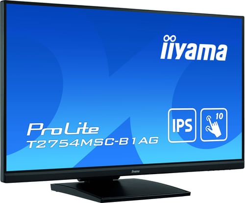 iiyama-ProLite-T2754MSC-B1AG-Monitor-PC-686-cm--27--1920-x-1080-Pixel-Full-HD-LED-Touch-screen-Multi-utente-Nero