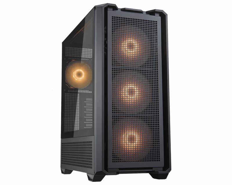 Cougar-Gaming-MX600-ARGB-Full-Tower-Vetro-Temperato-No-Power-minITX-mATX-ATX-CEB-E-ATX-Nero