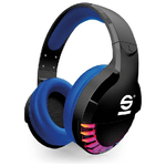 Celly Sparco SPWHEADPHONE cuffia e auricolare Wireless A Padiglione Giocare USB tipo-C Nero, Blu