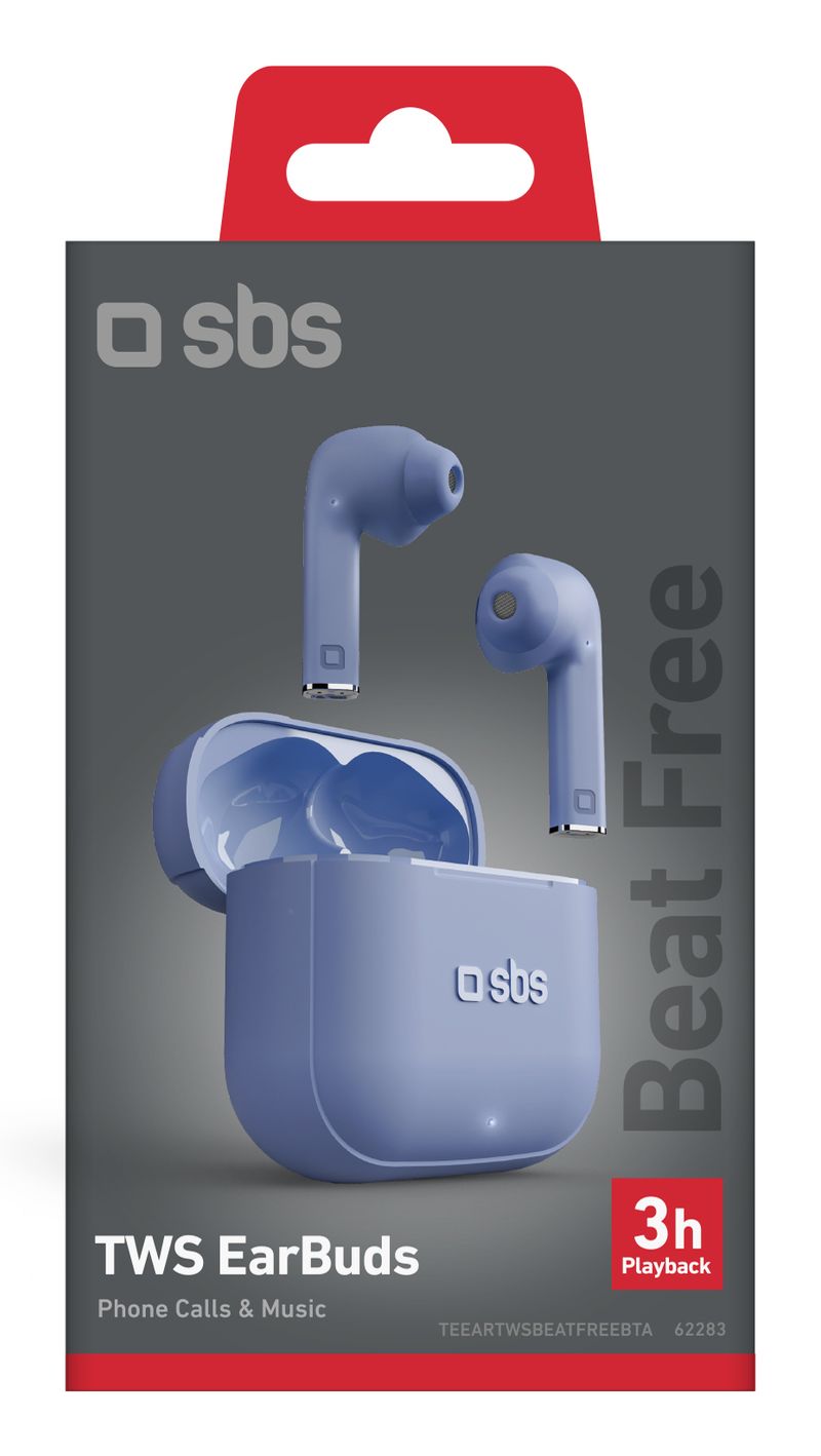 SBS-Beat-Free-Auricolare-True-Wireless-Stereo--TWS--In-ear-Chiamate-Musica-Sport-Tutti-i-giorni-Bluetooth-Ciano