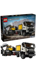 LEGO-Autocarro-Volvo-FMX-ed-Escavatore-elettrico-EC230