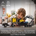 LEGO-Autocarro-Volvo-FMX-ed-Escavatore-elettrico-EC230