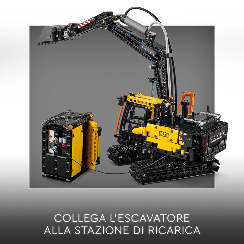 LEGO-Autocarro-Volvo-FMX-ed-Escavatore-elettrico-EC230