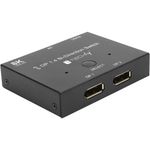 Techly-IDATA-DP-2DP-8KT-conmutador-de-video-DisplayPort