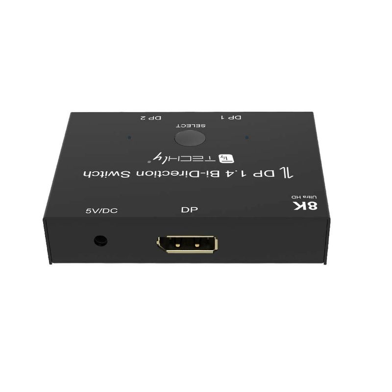 Techly-IDATA-DP-2DP-8KT-conmutador-de-video-DisplayPort