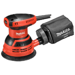 Makita M9204 levigatrice portatile Levigatrice orbitale 12000 Giri-min 24000 OPM Nero, Rosso