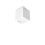 Plafoniera Contemporanea Dot Alluminio Bianco Led Integrato 4W 3000K Ip20