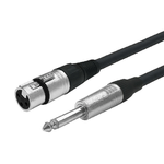 Vivolink PROAUDXLRFJACK6 cavo audio 6 m XLR 6.35mm Nero (XLR F to Mono Jack 6.35mm, - Cable 6 meter - Warranty: 144M)