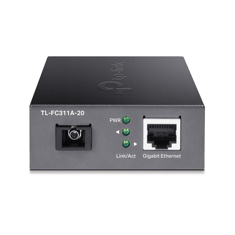 TP-Link-TL-FC311A-20-convertitore-multimediale-di-rete-1000-Mbit-s-Modalita-singola-Nero