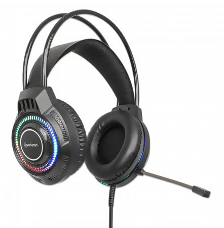 Manhattan-180696-cuffia-e-auricolare-Cablato-A-Padiglione-Giocare-USB-tipo-A-Nero--USB-GAMING-RGB-LED-HEADSET----OVER-EA