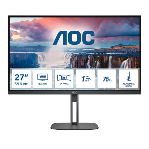 AOC-V5-Q27V5N-BK-Monitor-PC-686-cm--27--2560-x-1440-Pixel-Quad-HD-LED-Nero