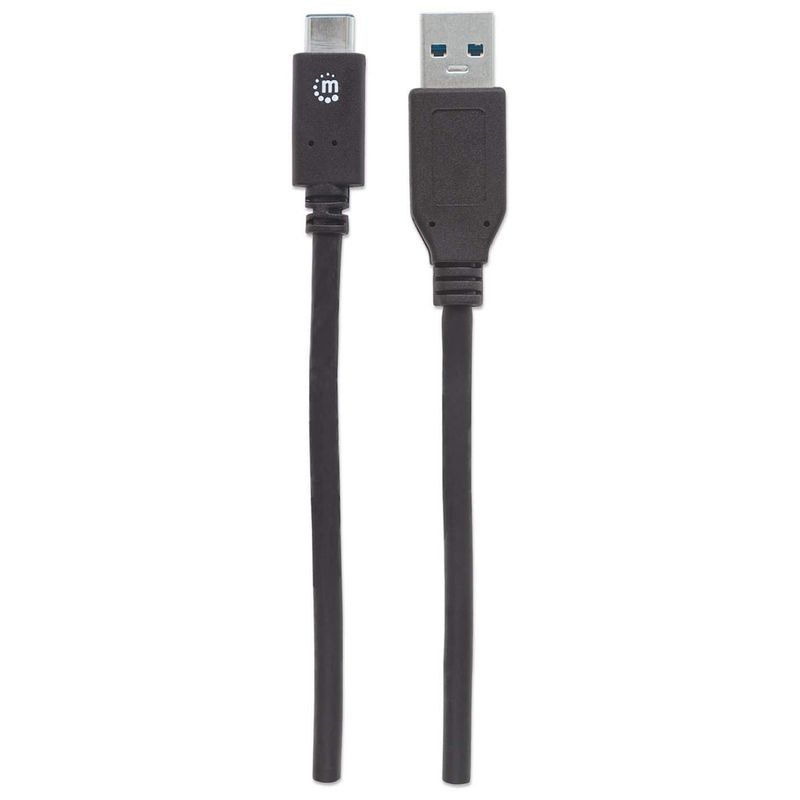 Manhattan-353373-cavo-USB-1-m-USB-3.2-Gen-2--3.1-Gen-2--USB-A-USB-C-Nero--USB-C-to-USB-A-Cable-1m-Male-to-Male-10-Gbp