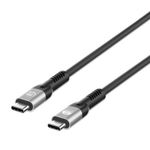 Manhattan 356374 cavo USB 1 m USB4 Gen 3x2 USB C Nero (USB-C to USB-C Cable [240W], 1m, Male to Male, Black, Thunderbolt