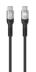 Manhattan-356374-cavo-USB-1-m-USB4-Gen-3x2-USB-C-Nero--USB-C-to-USB-C-Cable--240W--1m-Male-to-Male-Black-Thunderbolt