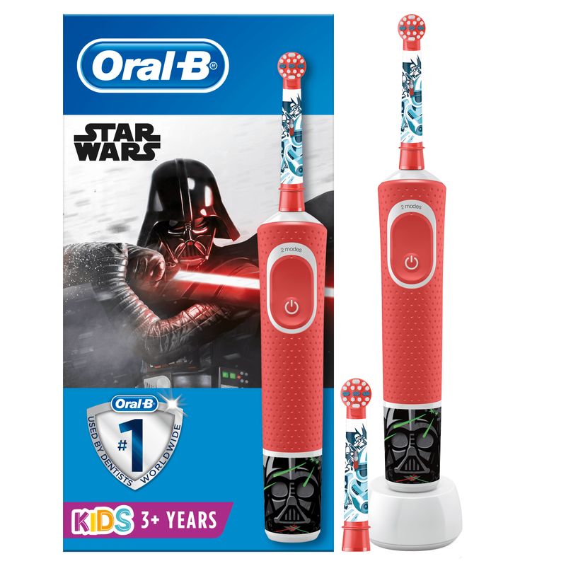 Oral-B-Kids-Spazzolino-Elettrico-Ricaricabile-1-Manico-con-Personaggi-di-Star-Wars-per-etA -da-3-anni