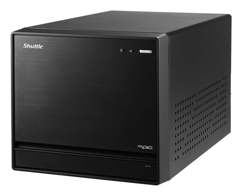 Shuttle-SH570R8-barebone-per-PC-stazione-di-lavoro-PC-con-dimensioni-13-l-Nero-LGA-1200--Socket-H5-