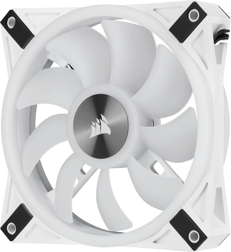 Corsair-iCUE-QL120-Case-per-computer-Ventilatore-12-cm-Bianco--Corsair-iCUE-QL120-White-with-Addressable-RGB-PWM-Fan--12