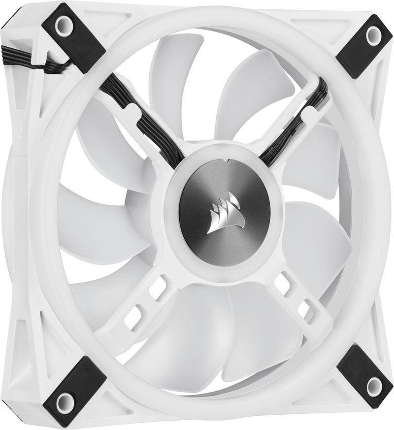 Corsair-iCUE-QL120-Case-per-computer-Ventilatore-12-cm-Bianco--Corsair-iCUE-QL120-White-with-Addressable-RGB-PWM-Fan--12