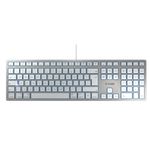 CHERRY KC 6000 SLIM FOR MAC tastiera Ufficio USB QWERTY Inglese UK Argento