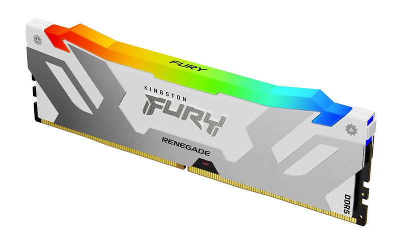 Kingston-Technology-FURY-16GB-7600MT-s-DDR5-CL38-DIMM-Renegade-RGB-White-XMP--16GB-DDR5-7600MT-S-CL38-DIMM---FURY-RENEGA