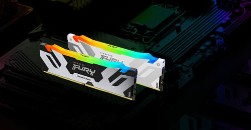 Kingston-Technology-FURY-16GB-7600MT-s-DDR5-CL38-DIMM-Renegade-RGB-White-XMP--16GB-DDR5-7600MT-S-CL38-DIMM---FURY-RENEGA