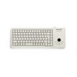 CHERRY XS Trackball tastiera USB Belga Grigio (COMPACT TRACKBALL KEYBOARD GREY - ) - Versione Tedesca