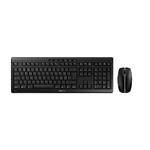 CHERRY Stream Desktop tastiera Mouse incluso Ufficio RF Wireless QWERTZ Svizzere Nero