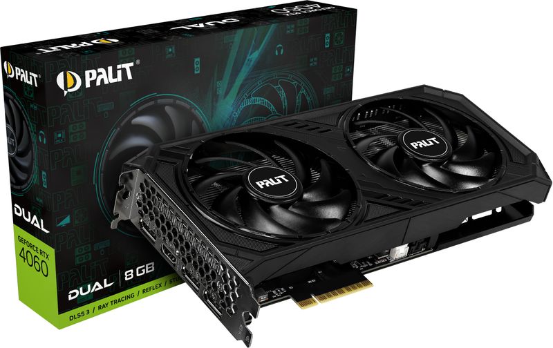 Palit-NE64060019P1-1070D-scheda-video-NVIDIA-GeForce-RTX-4060-8-GB-GDDR6--Palit-RTX4060-DUAL-PCIe4-8GB-DDR6-HDMI-3-DP-24