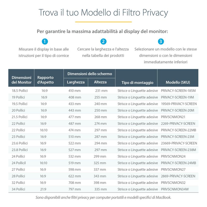 StarTech.com-Filtro-per-la-privacy-per-monitor-da-23.8---Filtro-di-protezione---Pellicola-protettiva-per-la-riduzione-della-luce-blu---16-9-Widescreen---Opaco-lucido----30-gradi--PRIVACY-SCREEN-238M-