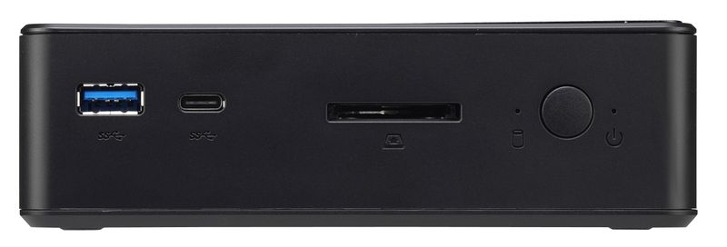 Shuttle-NC10U3-barebone-per-PC-stazione-di-lavoro-Nero-i3-8145U-Intel-SoC-BGA-1528-21-GHz