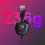 Steelseries-Arctis-Nova-1-Auricolare-Cablato-A-Padiglione-Giocare-Nero--SteelSeries-Arctis-Nova-1-Wired-On-ear-Stereo-Ga