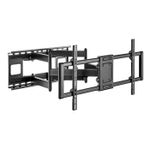 Vivolink VLMW60120A Supporto TV a parete 2,29 m [90] Nero (Wall mount x-large w. arm up - to VESA 800x400 - Warranty: 14