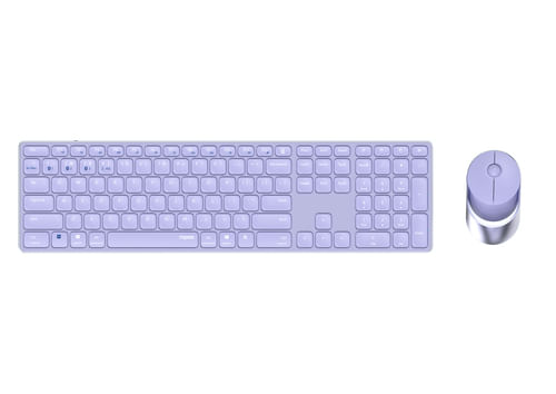 RAPOO-9850M-Deskset-Purple--set-desktop-multimodus-ultra-laches-wireless-con-funzioni-estese-de-layout-