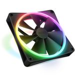 NZXT F140 RGB DUO Ventilatore 14 cm Nero 1 pz (NZXT F140 RGB DUO Black Fan)