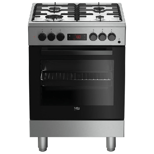 Beko-FSE62110DXF-Cucina-Elettrico-Gas-Acciaio-inossidabile-A