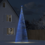 vidaXL Illuminazione Albero di Natale a Cono 1544LED Blu 500cm