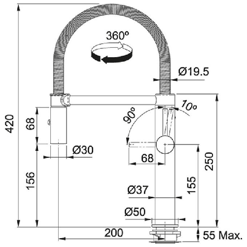 Franke-115.0472.960-rubinetto-Acciaio-inossidabile