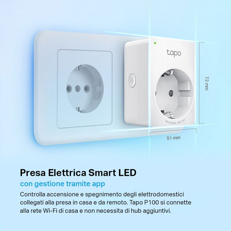 Presa-Schuko-Smart-Wi-Fi-P100-Tapo-TP-Link