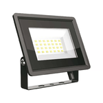 V-TAC Faro LED SMD 20W F-Series Colore Nero 6400K IP65