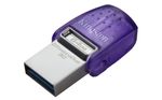 Kingston-Technology-DataTraveler-microDuo-3C-Chiavetta-USB-64Gb-Acciaio-Inossidabile-Porpora