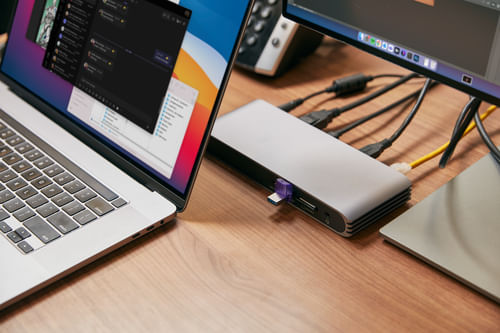 Kingston-Technology-DataTraveler-microDuo-3C-Chiavetta-USB-64Gb-Acciaio-Inossidabile-Porpora