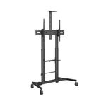 Vision VFM-F25 supporto da tavolo per Tv a schermo piatto 2,54 m [100] Nero Pavimento (VISION Display Floor Stand - LIFE