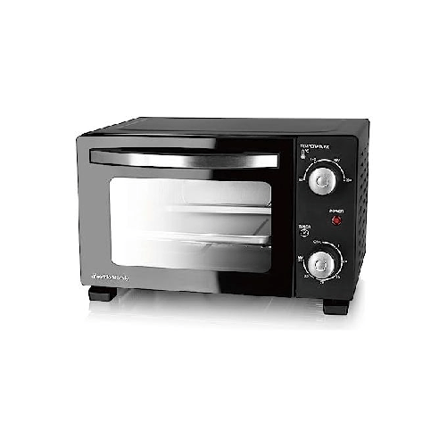 Melchioni-Forno-Devil-11-Litri-Termostato-Regolabile-Fino-a-230-Gradi-con-Timer-Nero